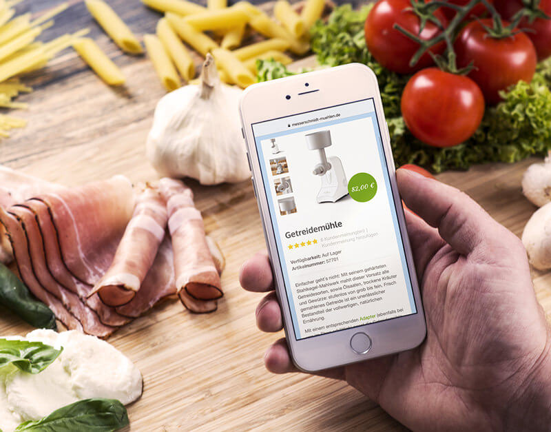 Magento Onlineshop & SEO Maßnahmen für Messerschmidt Getreidemühlen