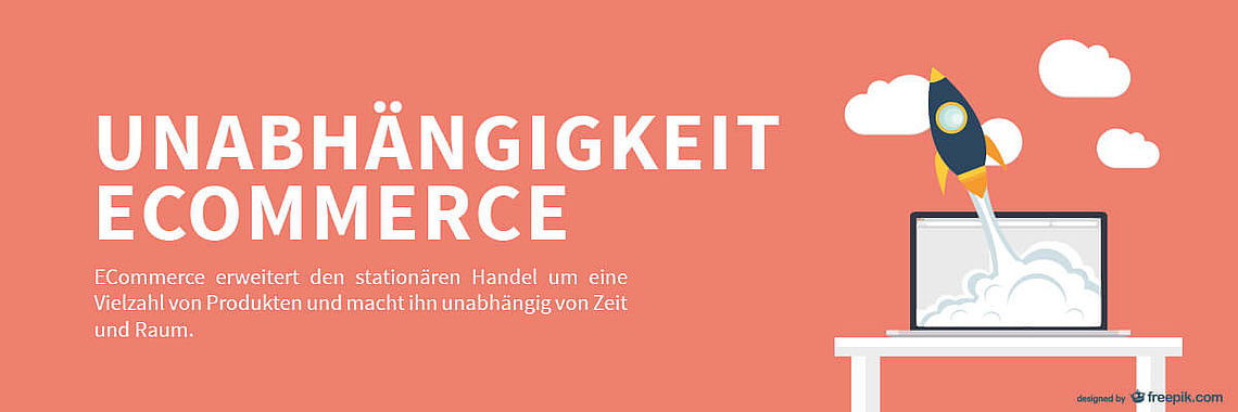 E-Commerce macht unabhängig von Zeit und Raum