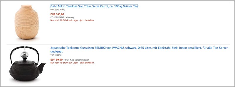 Produkte auf Amazon richtig darstelen